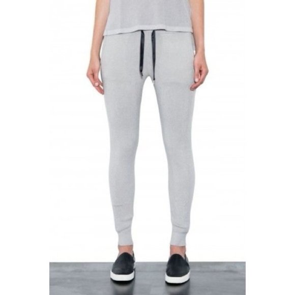 Anthropologie One Grey Day Venus Joggers Sweat Pants Grey  Knit Size Small - Picture 3 of 16